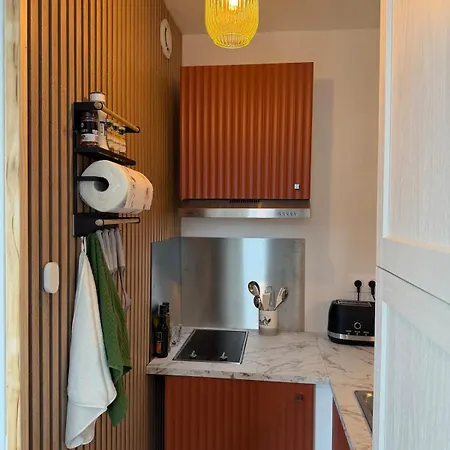 Apartment La Du Quai - Cocon Elegant - Lit Queen Size - Port Et A Pied